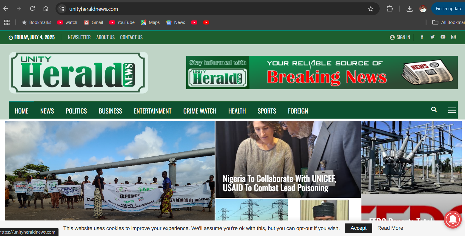 News Website